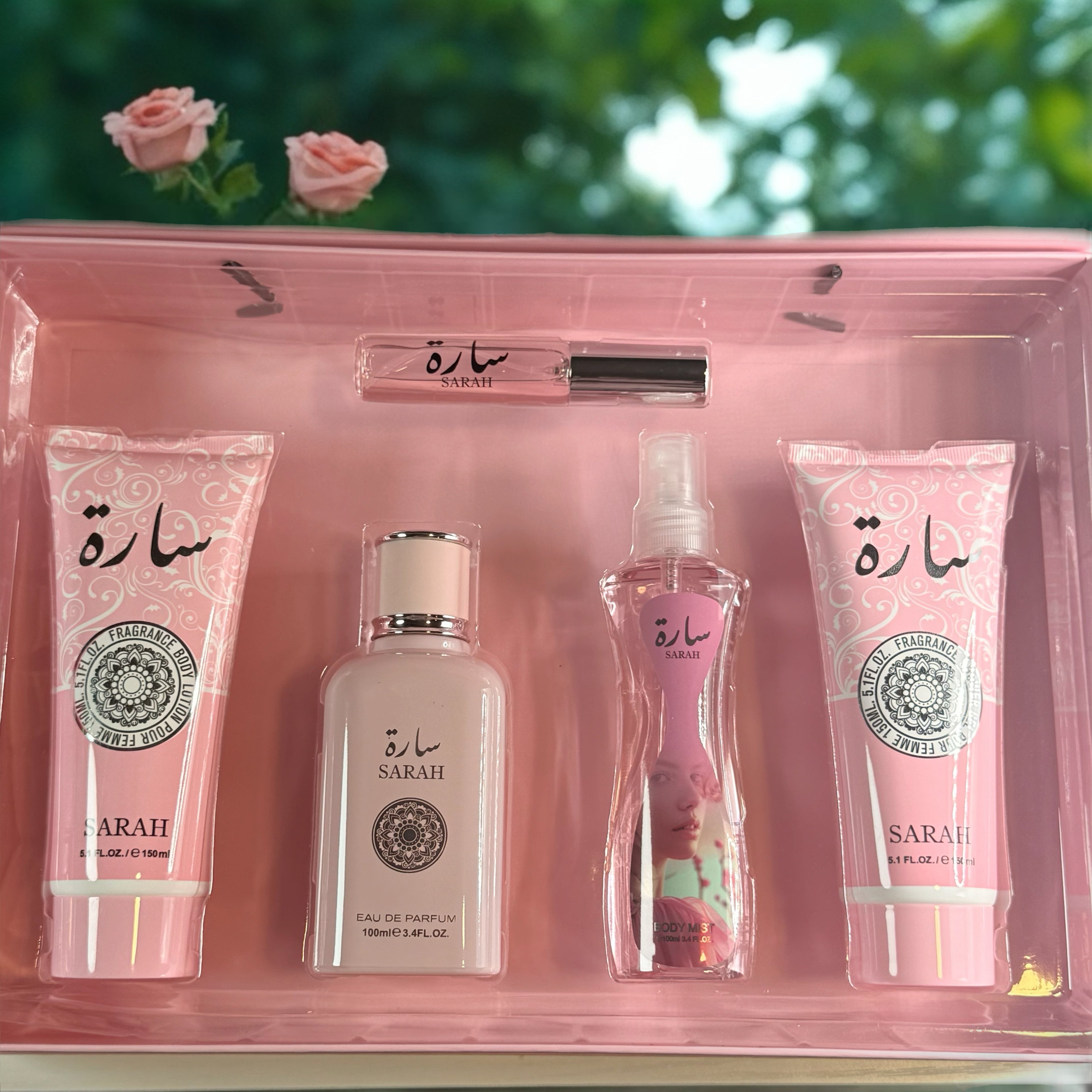 SARAH – Fragrance & Body Care Set (5 pcs)