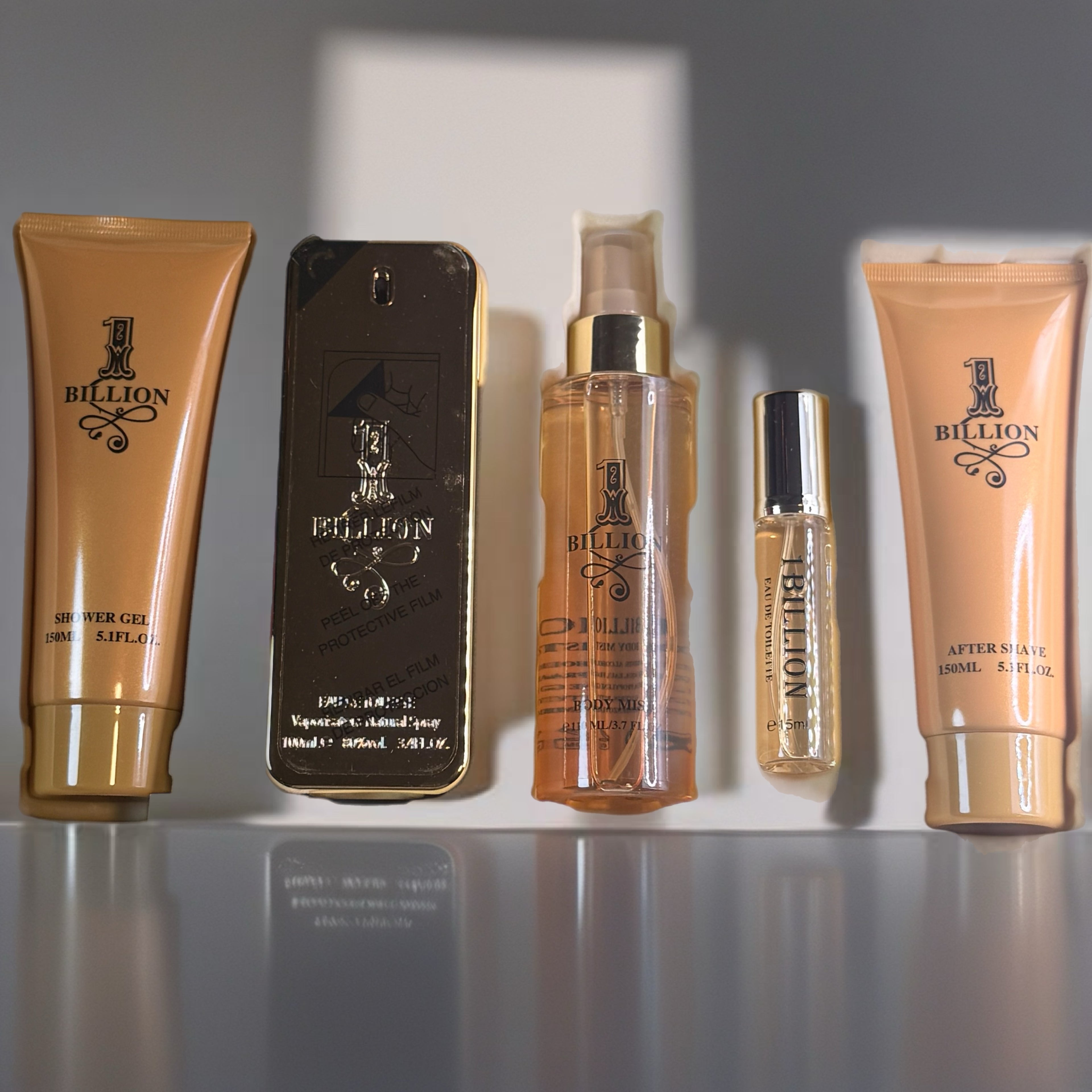 1 BILLION – Grooming & Fragrance Set (5 pcs)