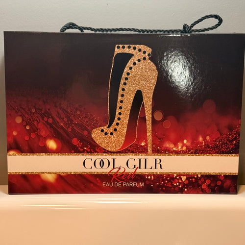 COOL GIRL RED – Fragrance & Body Care Set (5 pcs)